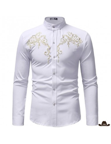 Chemise de Western Homme Noire le concept de la Pate a emporter 